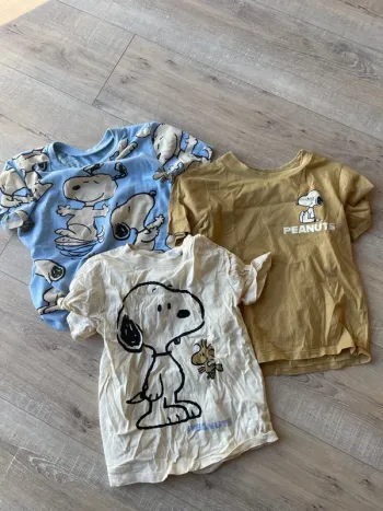 Lot de 3 tee-shirt Snoopy H&M 5/6 ans