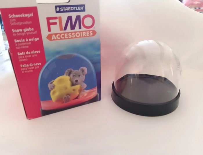 Boule à neige fimo - photo numéro 2