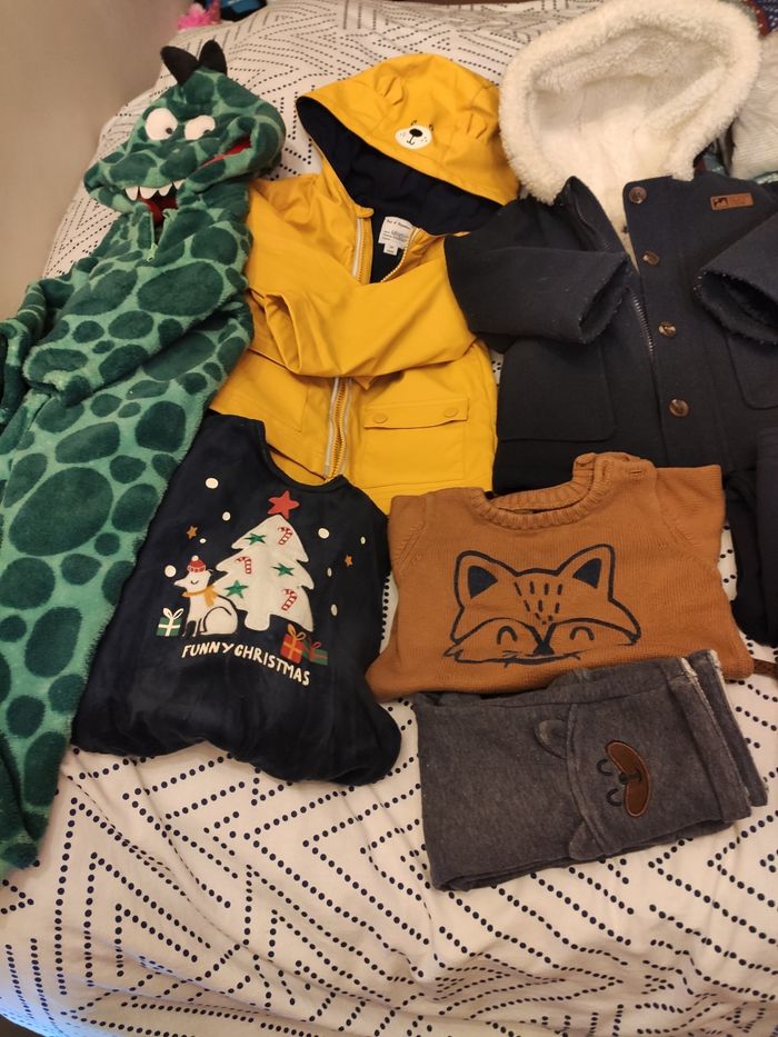 Gros lot vêtements hiver garçon - photo numéro 2