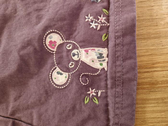 Jolie robe mauve - 3 mois - photo numéro 2