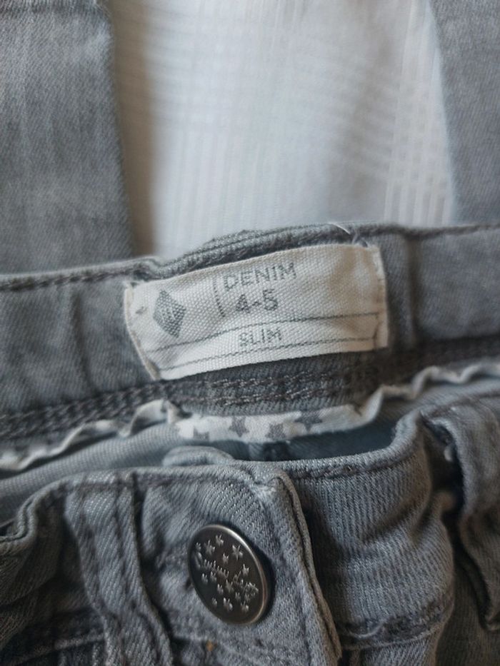 Jeans slim Tex taille 4 / 5 ans - photo numéro 3