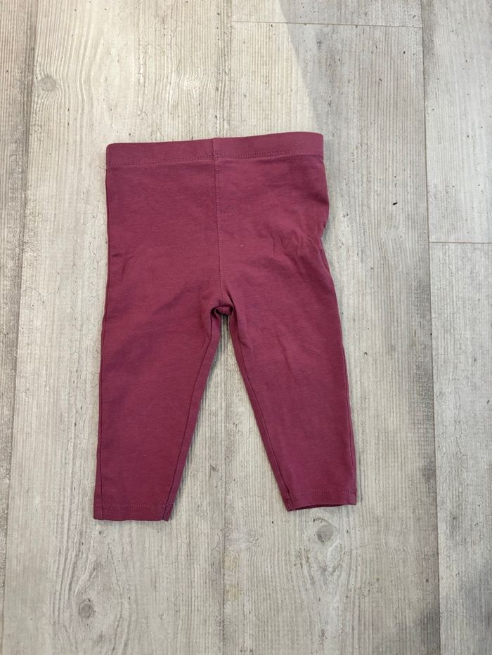Lot de 2 leggings 12 mois - photo numéro 2