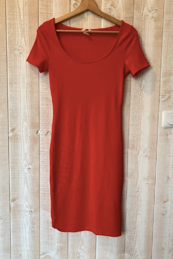 Robe corail H&M - taille S