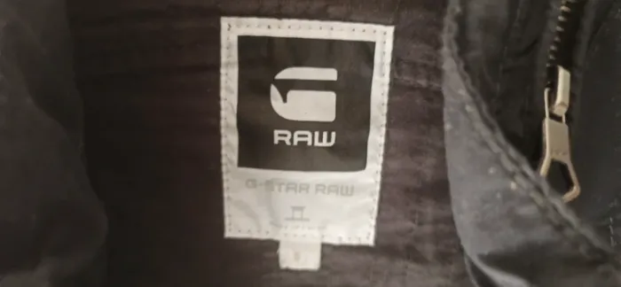 Blouson veste unisexe légère G-Star noire taille S - photo numéro 3