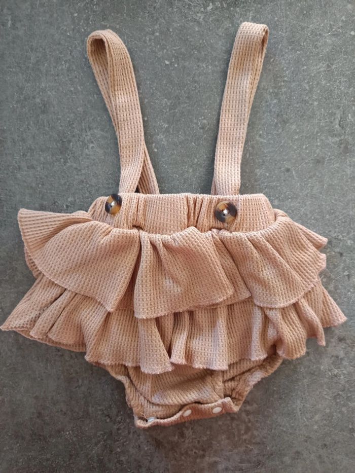 Ensemble haut + jupe culotte 6/9 mois - photo numéro 5