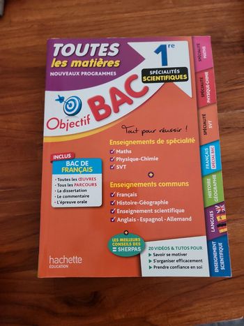 Livre : Toutes les matières