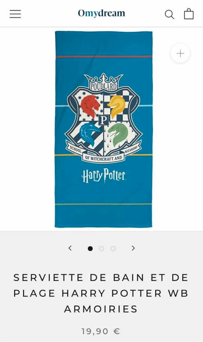 Drap de bain harry potter - photo numéro 6