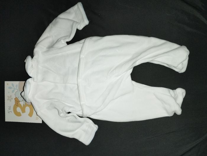 Pyjama 3 mois blanc - photo numéro 2