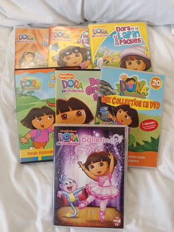 Lot 7 dvd Dora l'exploratrice