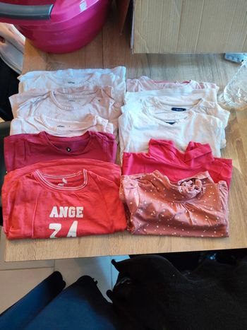 Lot de 10 haut manche longue