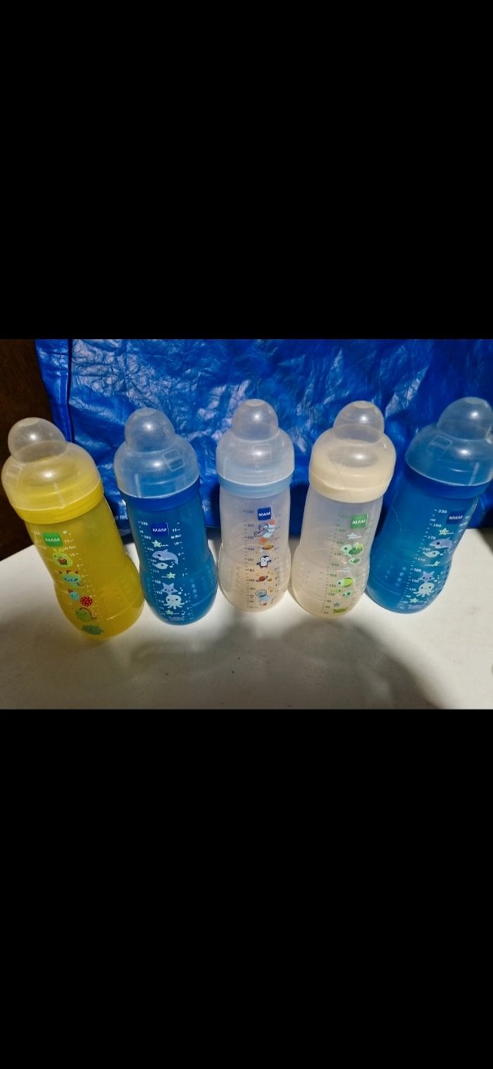 Gros lot de biberons Mam 330ml - photo numéro 2