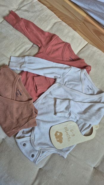 Lot de 3 bodies manches longues