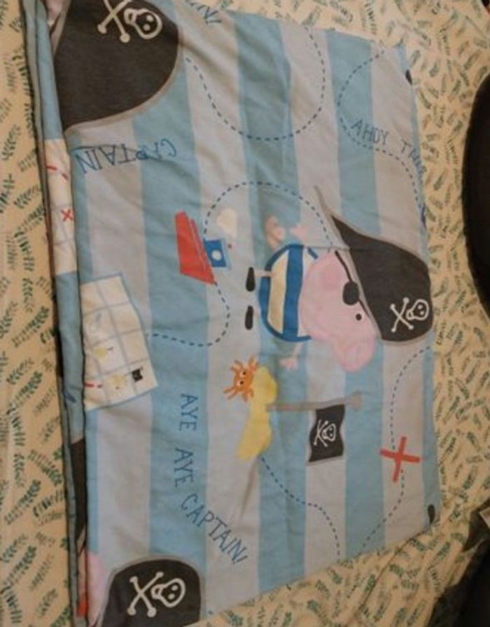 Parure de lit Georges piraté (peppa pig) lit 1 personne - photo numéro 3