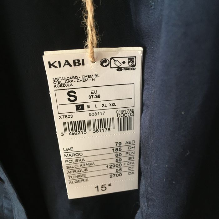 Chemise manches longues unie - photo numéro 2