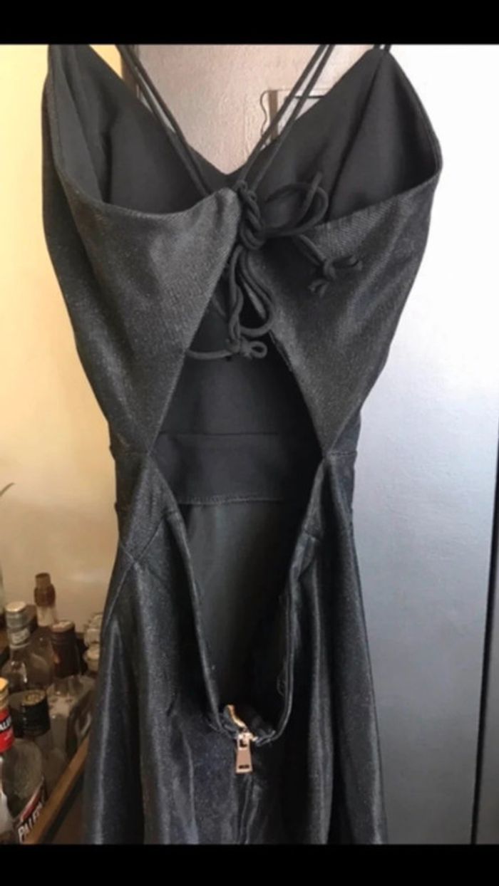 Robe noire, Morgan, taille 38,avec dos nu - photo numéro 6