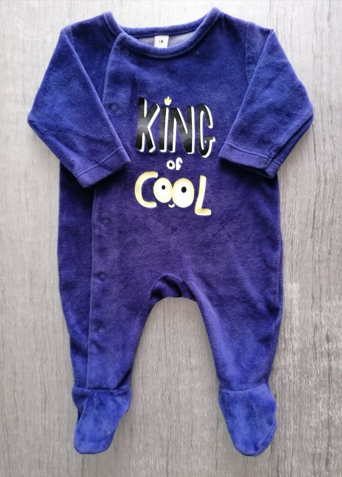 Pyjama "King of cool" 1 mois