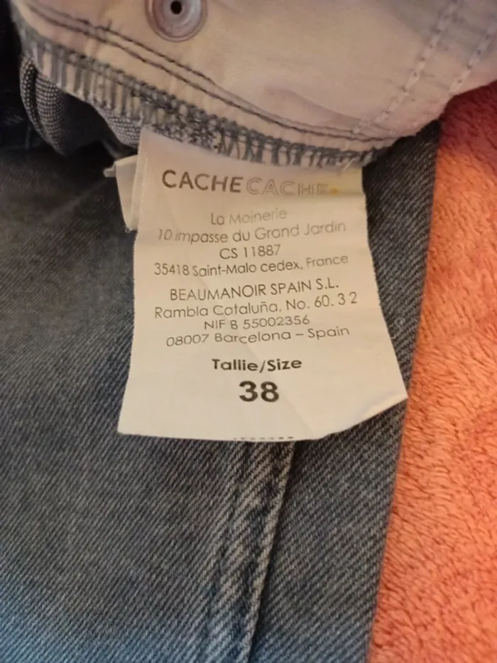 Jean cheville étroite taille 38 - photo numéro 5