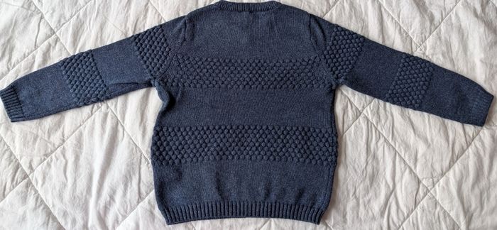 Pull col V Cyrillus 18M - photo numéro 3