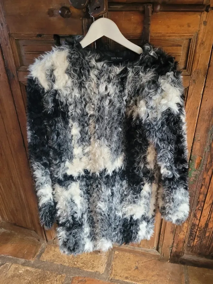 Manteau zara fourrure