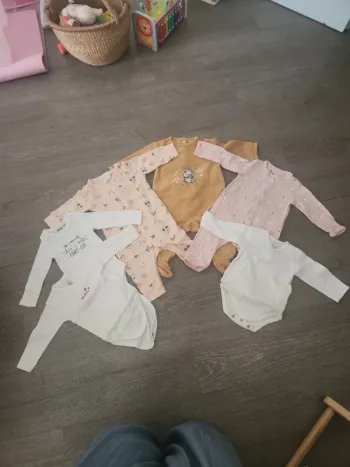 Lot de 3 body et et 3 pyjama