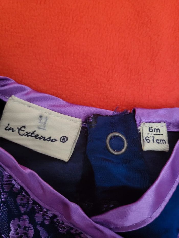 Robe style japonaise / Chine / asiatique - 6 mois - In Extenso - photo numéro 4