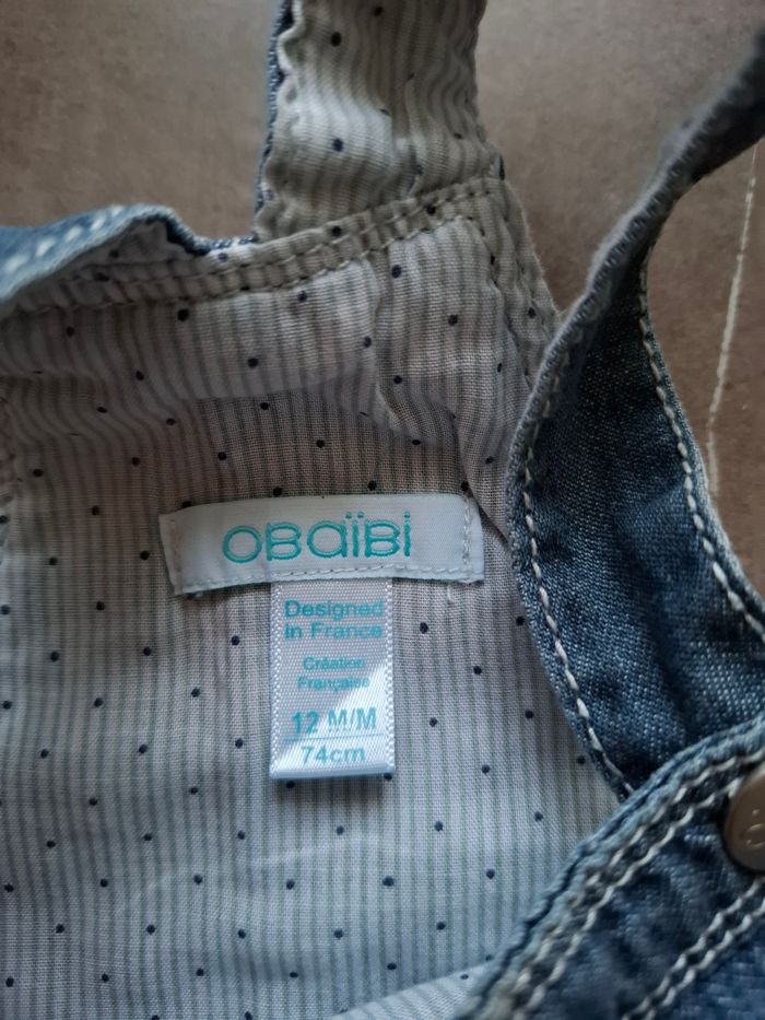 Robe salopette en jean - photo numéro 4