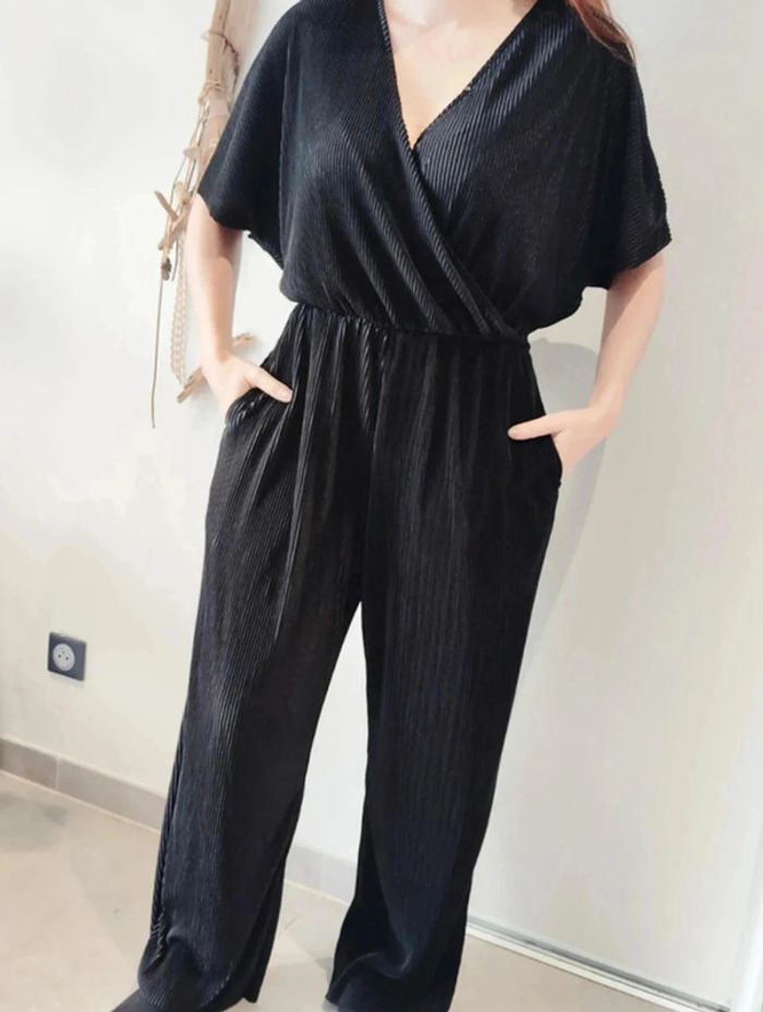 Combinaison Noire Femme Moony Mood – Taille 38 – Très Bon État