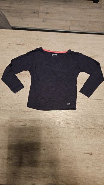 T shirt gris foncé manches longues, Orchestra, 6 ans, nickel