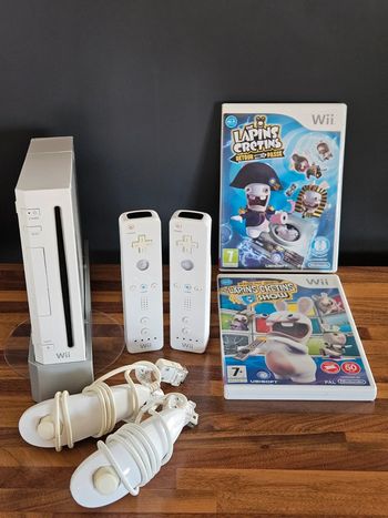 Nintendo Wii # Pack Lapins Crétins pour 2 personnes #