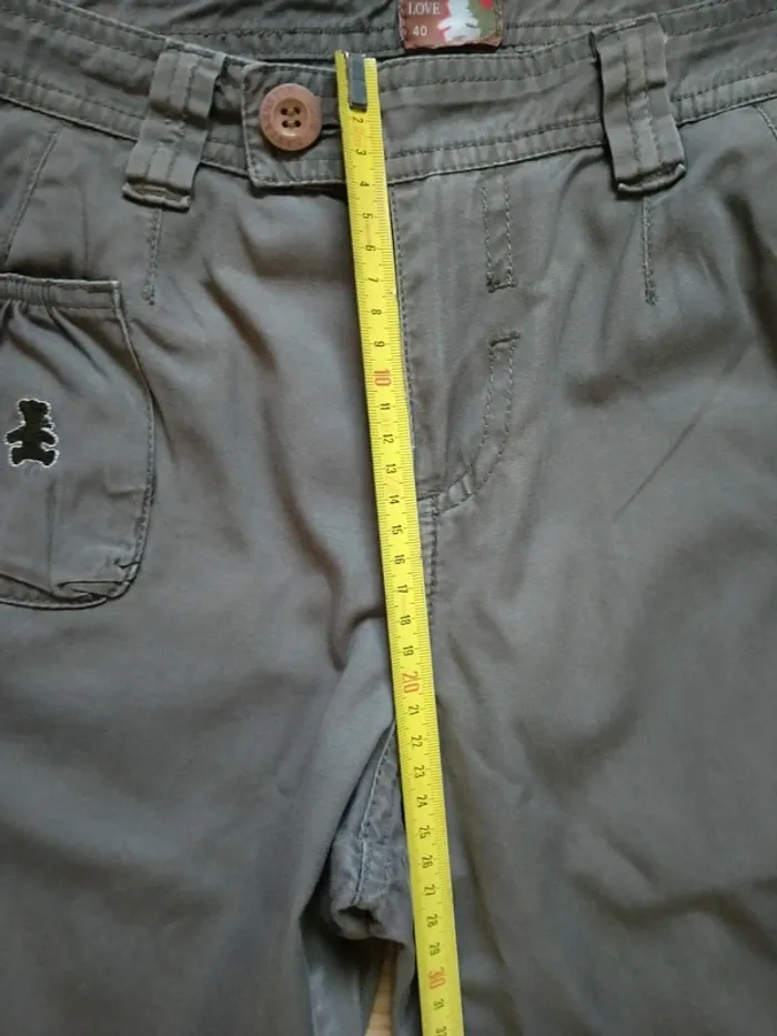 Pantalon gris. Femme. Lulu castagnette 
Taille 40 - photo numéro 12