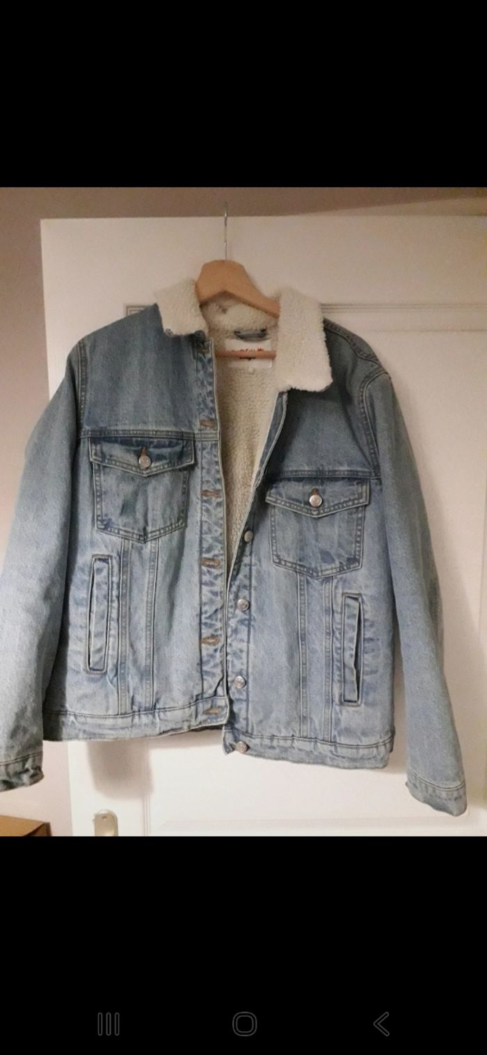 Veste en jean doublée