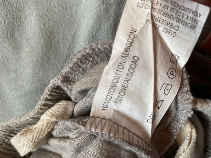 Pantalon velours beige 67cm - photo numéro 5