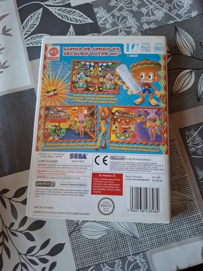 Jeu wii samba de amigo - photo numéro 3