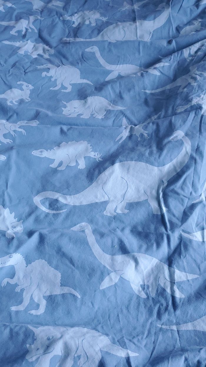 Housse de couette + housse coussin dinosaures - photo numéro 2