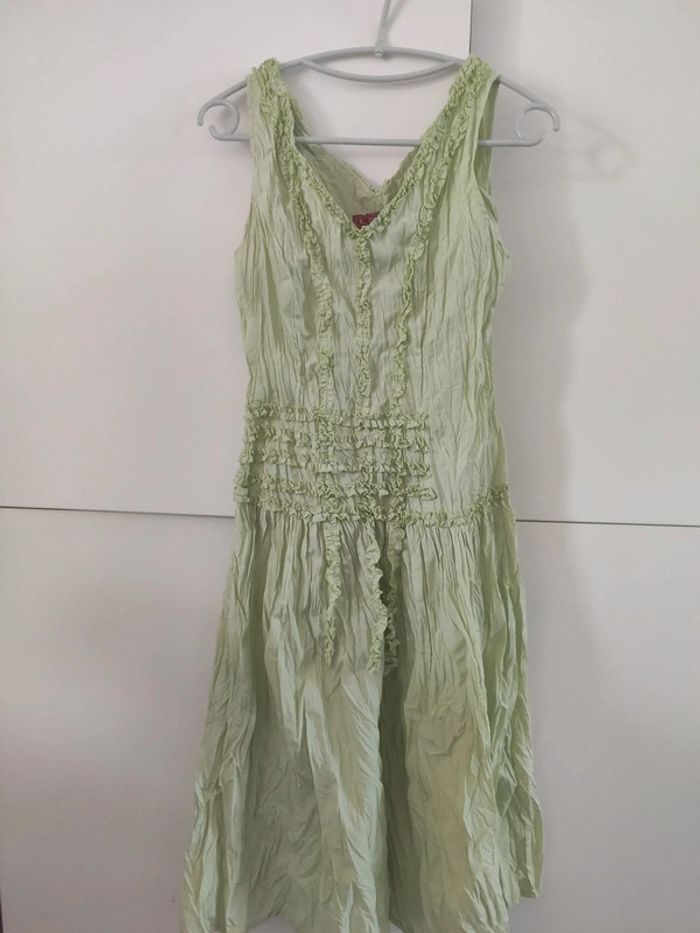 Robe effet froissé Taille 2 L33