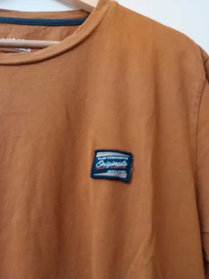 T-shirt camel Jack & Jones XL - photo numéro 3