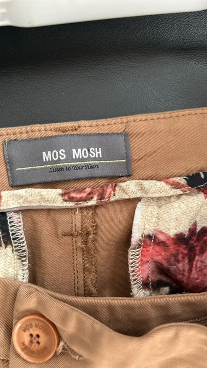 Pantalon classique couleur camel - photo numéro 3