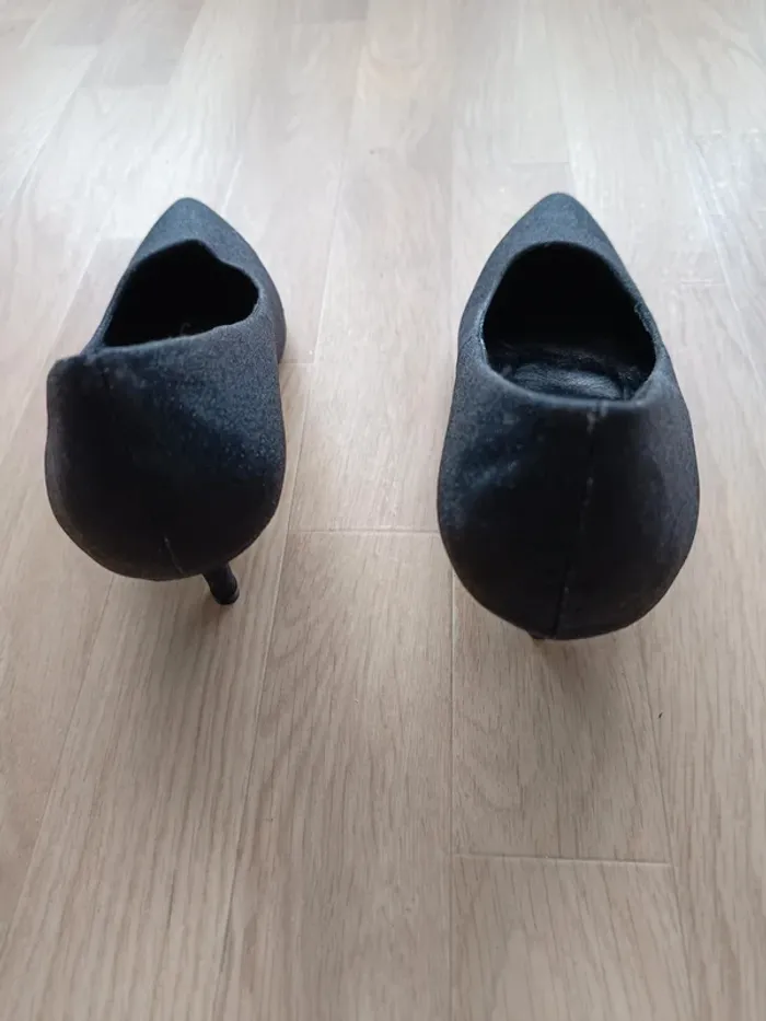 chaussure noir a talon - photo numéro 2