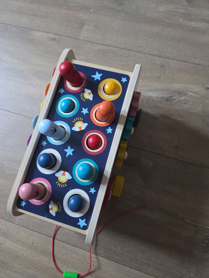 Éléphant bois xylophone - photo numéro 3