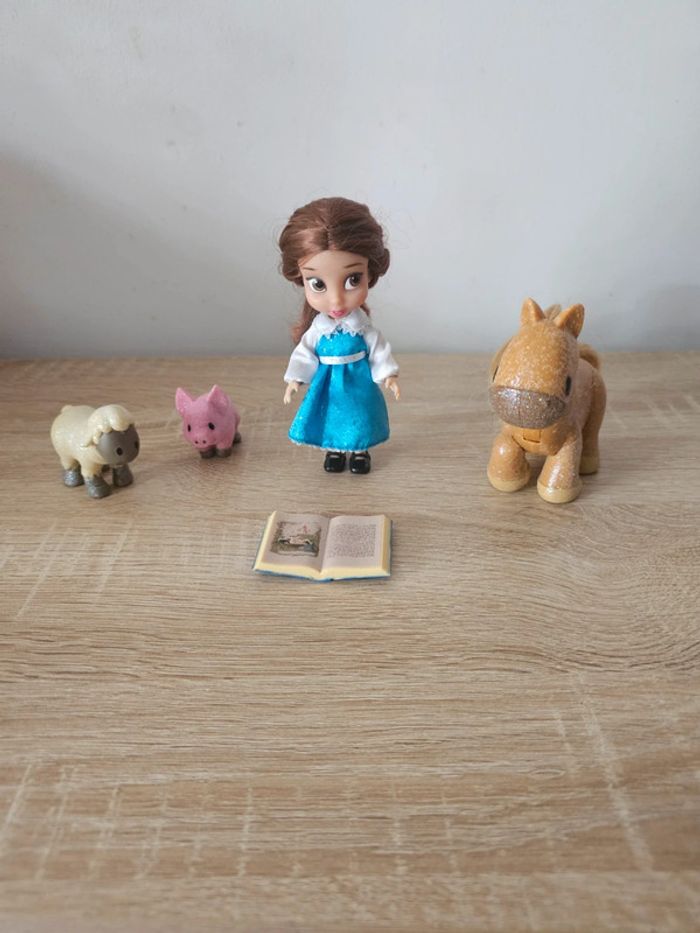 Poupée Little Animator Disney Belle - La Belle et la Bête - Disneyland Paris