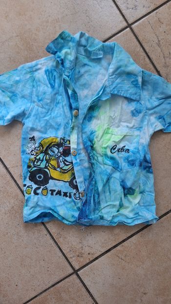Chemise Cuba 12 mois