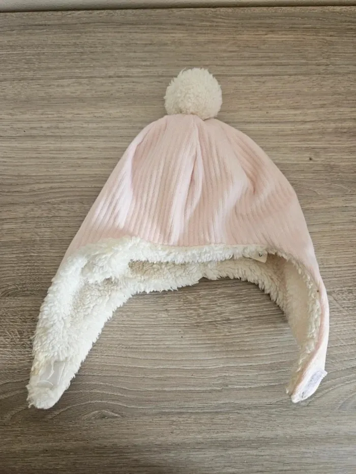 Bonnet péruvien velours doublé 41cm - photo numéro 3