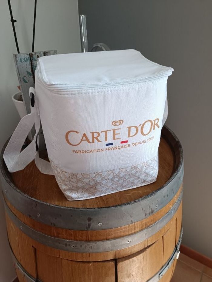 Sac isotherme Carte d'or