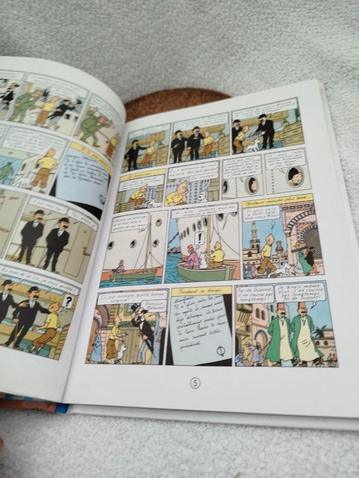 BD Tintin Les cigares du Pharaon - photo numéro 3