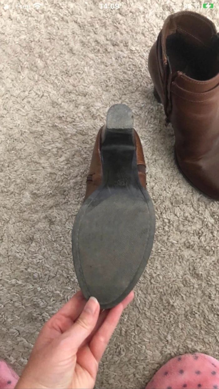 Bottines talons botega taille 38 - photo numéro 7
