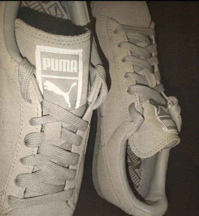 Baskets "Puma" grises - photo numéro 5