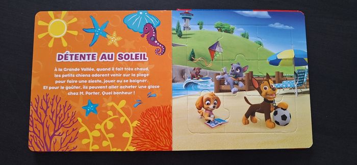 Lot puzzle et livre  patrouille - photo numéro 4