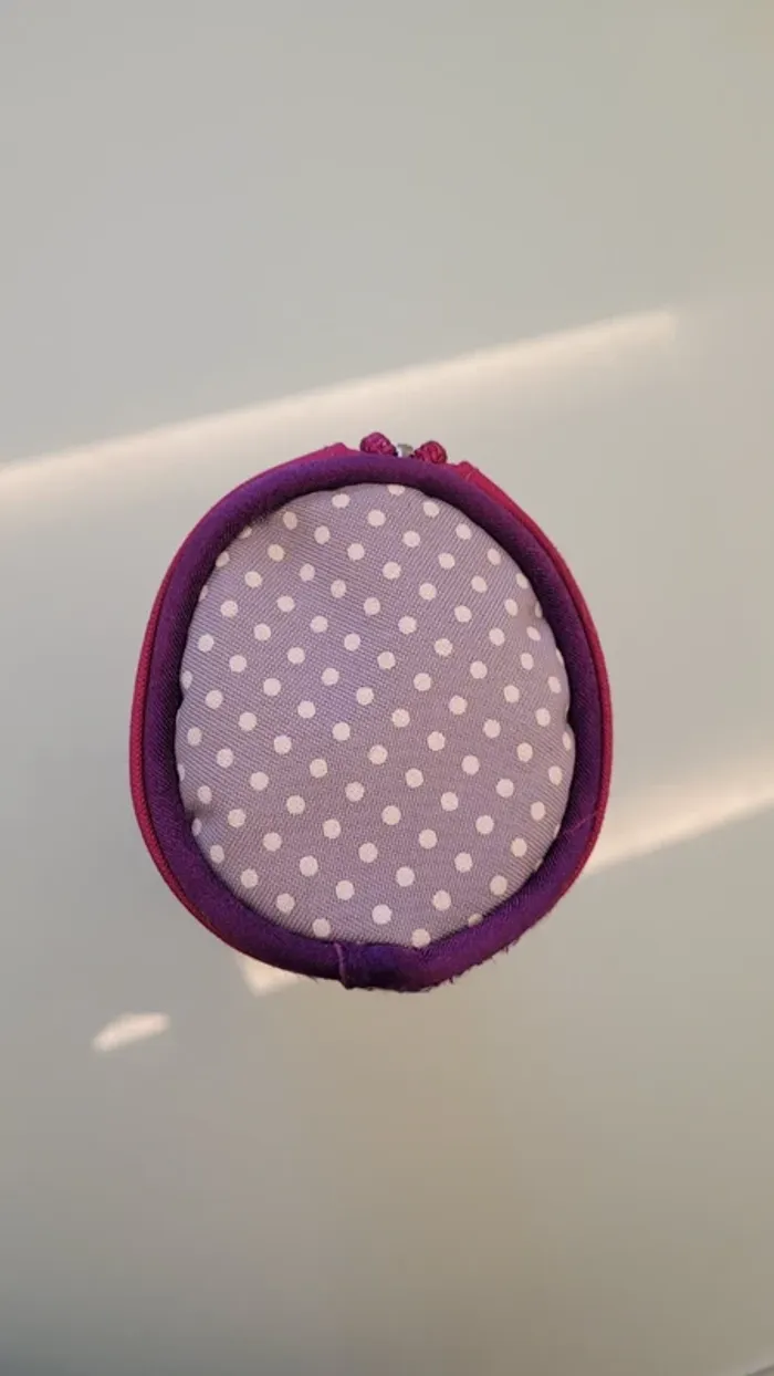Trousse ronde rose Lulu Castagnette - photo numéro 3