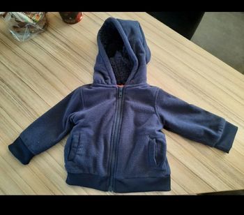 Gilet polaire fourre 12 mois