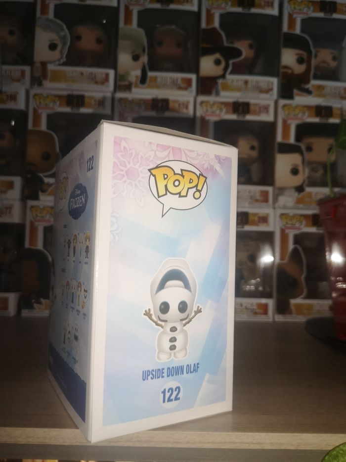 Funko pop Disney La reine des neige 122 Upside Down Olaf - photo numéro 4